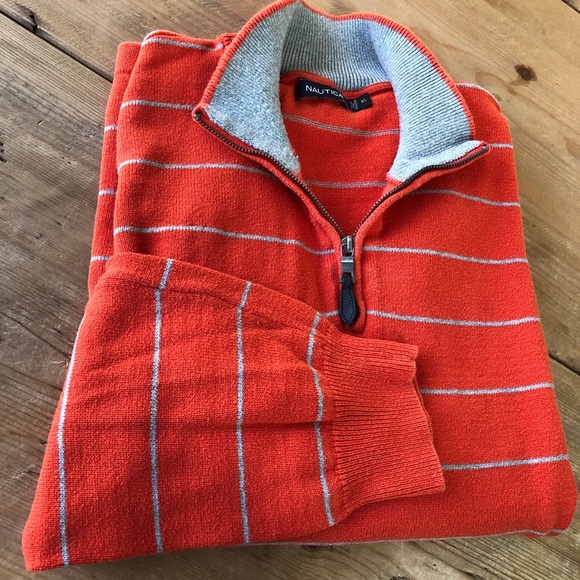 Nautica Other - Nautica Men’s Zip Neck Cotton Sweater